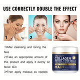 SUYARUN Anti-Aging Retinol Collagen Stem Cell Face Cream - Firming Hydrating Moisturizer Reduces Wrinkles & Fine Lines, All Skin
