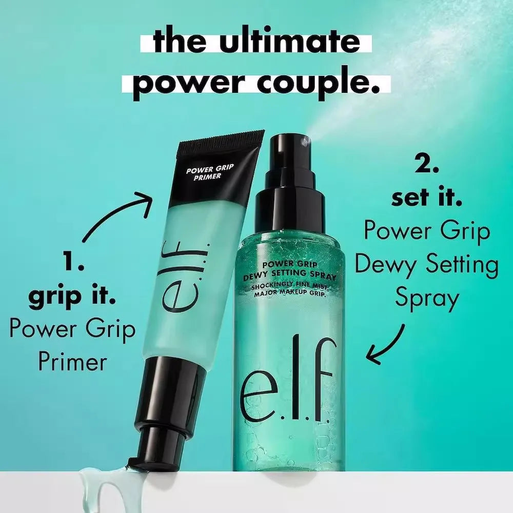 Elf Pre Makeup Gel Makeup Setting Spray Moisturizing Lasting Makeup Fixer Matte & Dewy Finish Oil Control & Hydrating Waterproof
