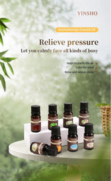 13 Flavors 10ml Essential Oils For Aroma Diffuser Air Humidifier Home Water-soluble DIY Versatile Deodorizing Spray Refresher