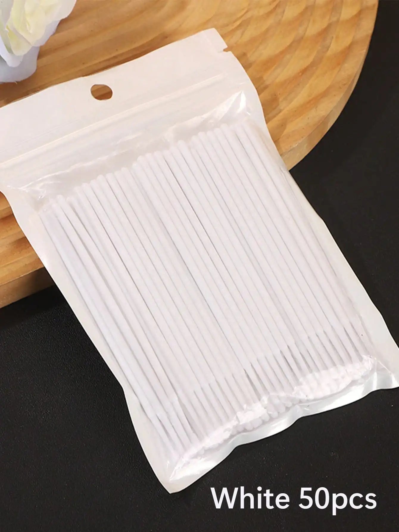 50/100pcs Nano Cleaning Swabs, Ultra Fine Makeup Remover Sticks For Eye Makeup, Contouring, Eyeliner, Lips And Skin Cleansing