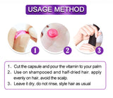 30Pcs Anti Hair Loss Hair Vitamin Capsule Oil Keratin Complex Oil Smooth Silky Hair Serum Hair Mask Repair Frizz Damaged Sevich