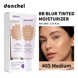SPF30 BB Blur Tinted Moisturizer Medium Coverage Even Skin Tone Lightweight Sun Protection Face Makeup