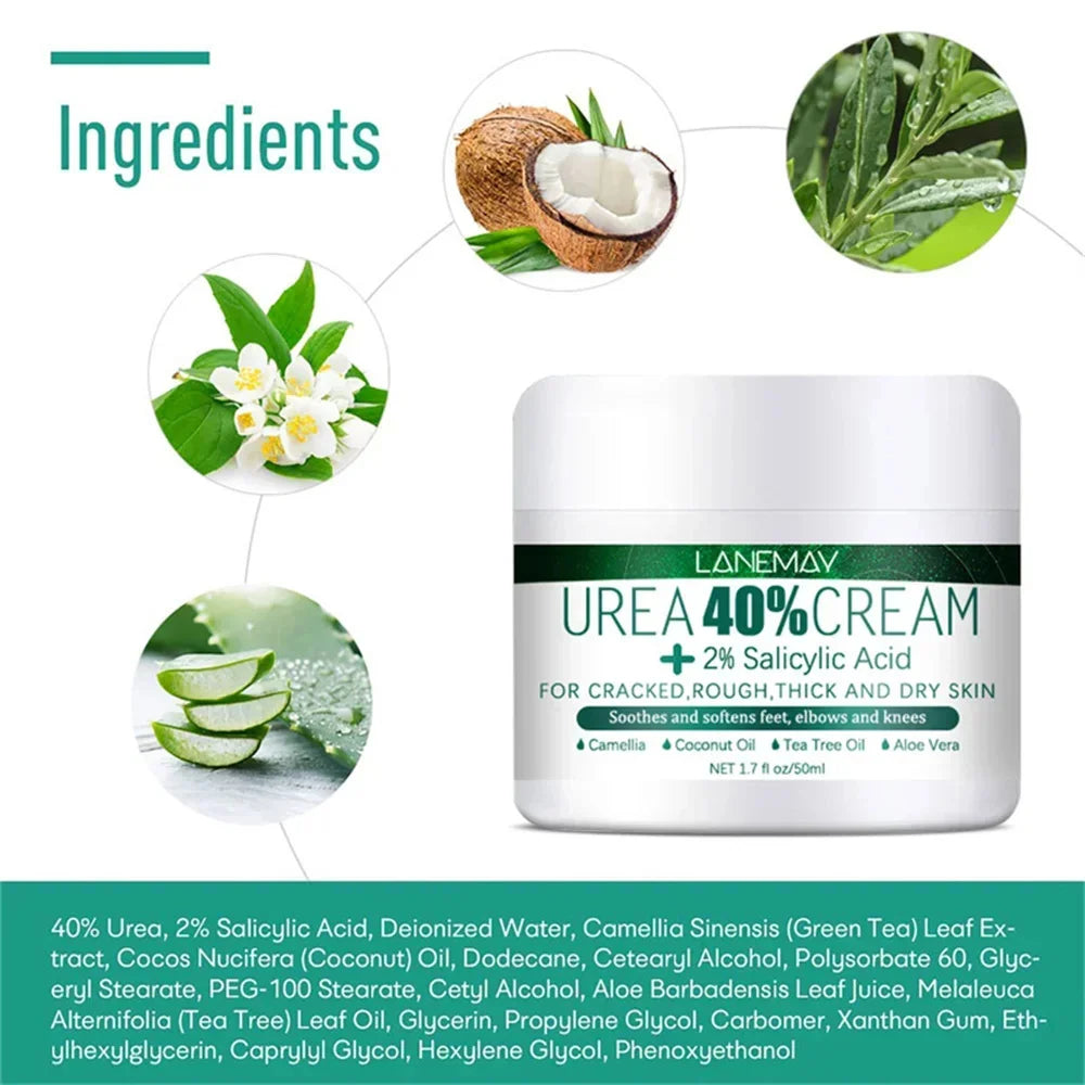 Herbal Anti Crack Foot Cream Heel Cracking Repair Products Exfoliation Dead Skin Removal Softening Moisturize Smooth Skin Care