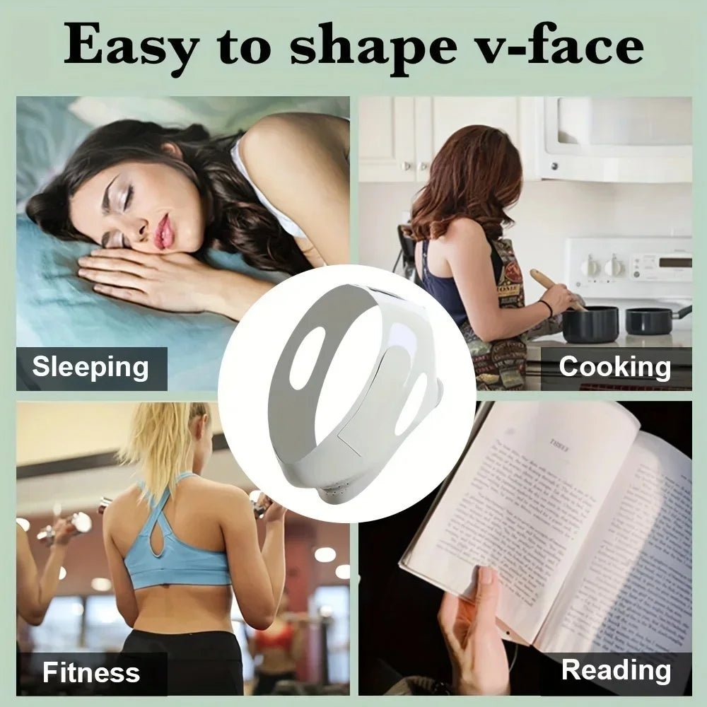 Reusable V Shaper Mask Beauty Face Sculpting Sleep Mask Facial Lifting Anti Wrinkle Strap Band Sleeping Mask Beauty Health Tools