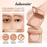 Undereye Color Correction Concealer Fine Clay Texture Brightening Smoothing Skin Waterproof Moisturizes Quick Cover Dark Circles