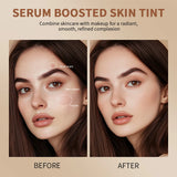 Tinted Moisturizer Balm Foundation Stick Lightweight Hydrating Sheer Coverage Natural Radiant Glow Portable Daily Face Makeup Cosmetic