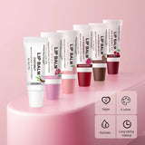 30-Piece MISS FACTORX Hyaluronic Acid and Collagen Infused Lipstick - Deep Moisturizing, Long-Lasting Lip Color, the Perfect GIF