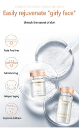 Korea Facial Collagen Peptide Essence Mask Kit Hyaluronic Acid Moisturising Firm Lift Pore Shrinkage Skin Rejuvenation Skin Care