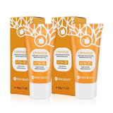 Orange Exfoliating Brightening Gel,Face Body Moisturizing Peeling Scrub,Deep gentle Cleaning Pores,Remove Blackheads Exfoliator