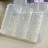 3D Angel Wings Nail Art Silicone Mold Reusable Clear DIY Manicure Template Wedding Gel Wings Design