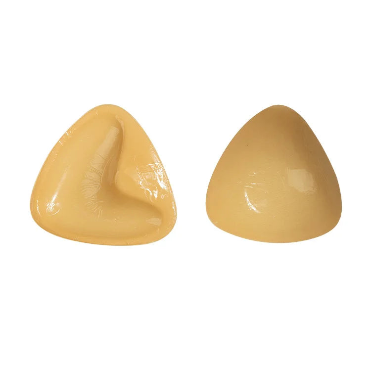 Women Triangle Nipple Cover Sticker Boost Inserts Bra Lift Up Bra Pads Adhesive Cup Chest Patch Breast Invisible Bra Bikini Pad