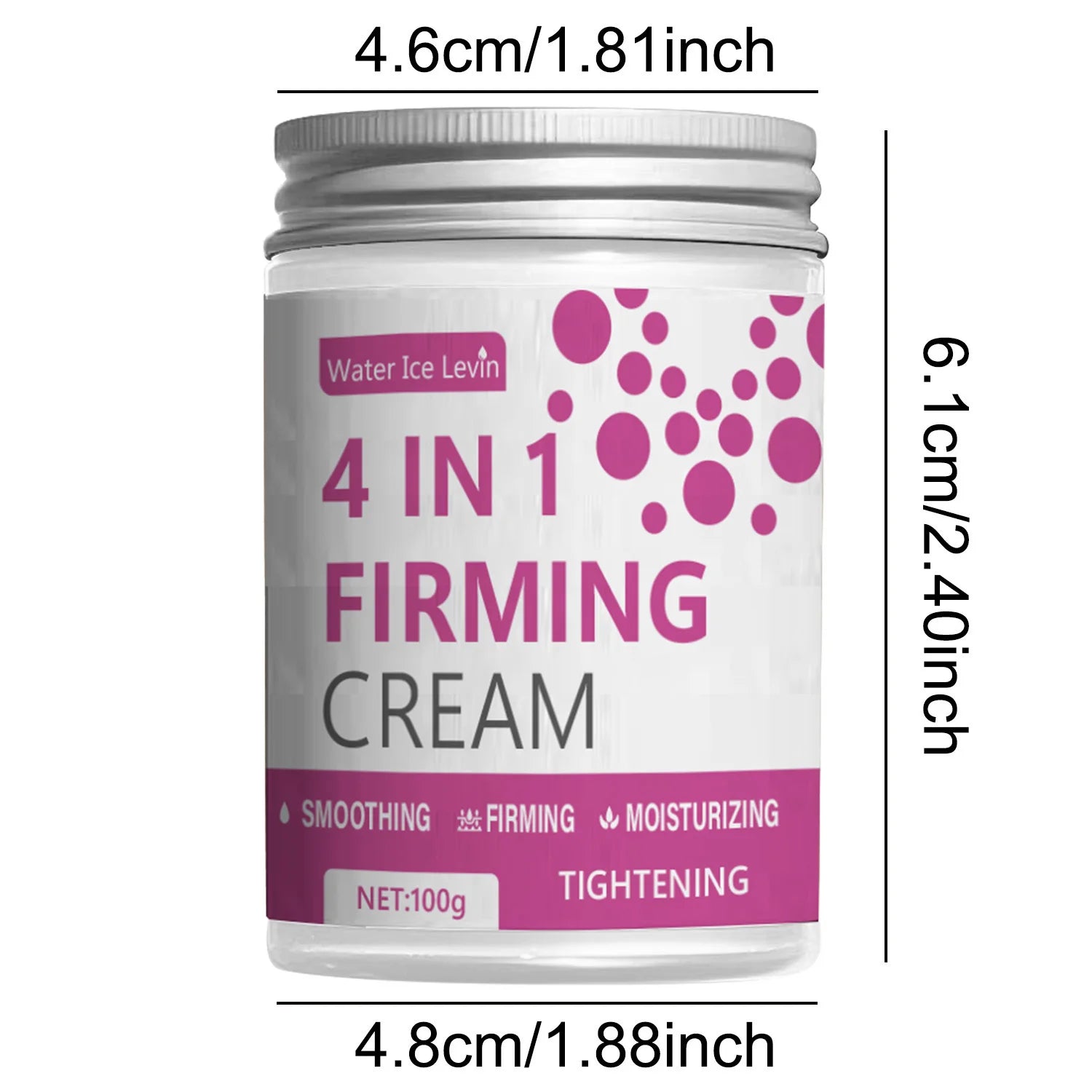 4 in 1 Firming Cream with Ginger, Aloe Vera and Coffee Extracts - Moisturizing Body Firming Cream for Abdomen, Arms and Legs
