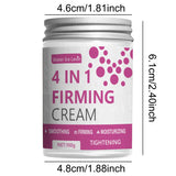 4 in 1 Firming Cream with Ginger, Aloe Vera and Coffee Extracts - Moisturizing Body Firming Cream for Abdomen, Arms and Legs