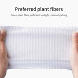 100/300PCS Disposable Thick 100% Cotton Face Towel Make Up Soft Removing Wipes Dry Cleanser Towelettes For Skin Care