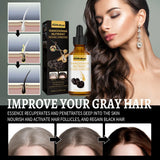 Black Ganoderma Lucidum Hair Liquid Clean Scalp Dirt Prevent Hair Loss Strengthen Hair Roots Nourish Hair Follicles Care Essence