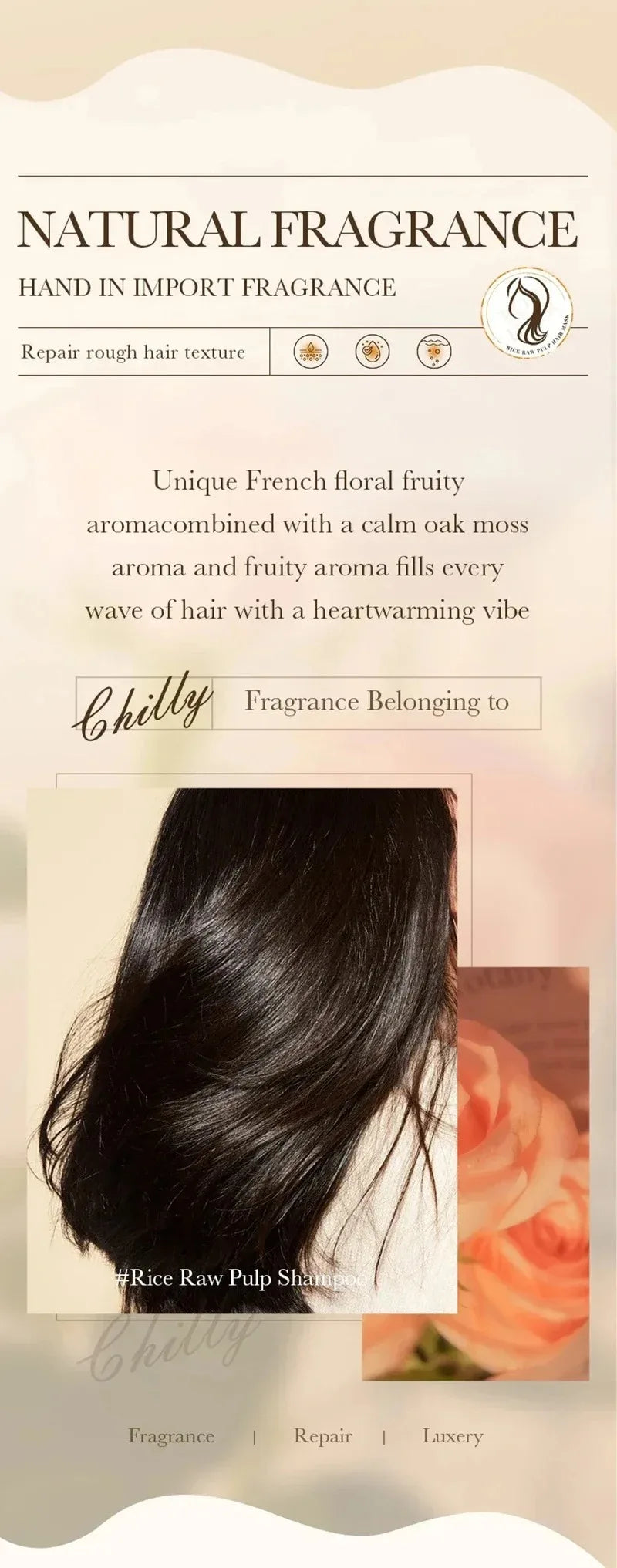 5-Second Smooth Hair Care Professional Magic Hair Mask, Natural Repair, Moisturizing, Anti-Split Ends, Repairs Damage, Smooths Frizz