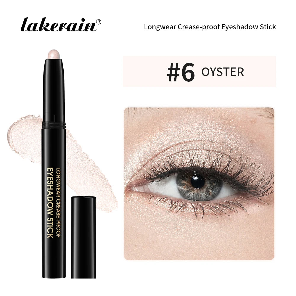 Eyeshadow Liner Sticks Matte & Shimmer Waterproof Metallic Glitter Eye Shadow Highlighter Pencil Eyeshadow Natural Cosmetics