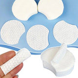 300/600/1200Pcs Pearl Pattern Makeup Remover Cotton Facial Cleaning Thick Cotton Pad Women Travel Makeup Remover For Dry Wet Use
