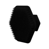 Exfoliating Silicone Brush Cleanser No Slip Handle Body Scrubber Cleans and Massages Skin Bathroom Accessories Bath Brush