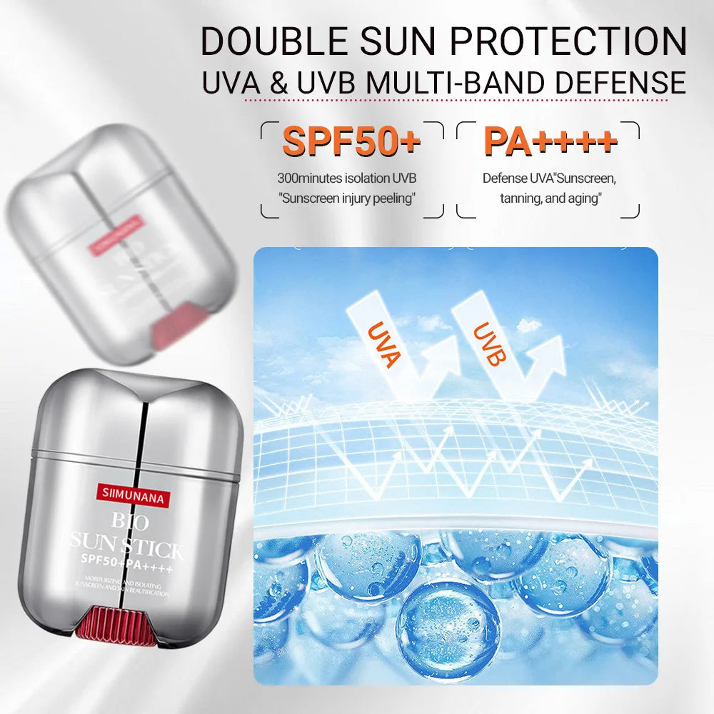 Matte Solar Blocker Isolate Ultraviolet Skin Protector Moisturizer Oil Control Whitening Face Sun Resistant Cream Skin Care Gift
