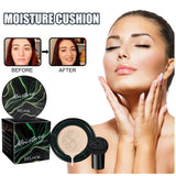 Instant Blur Mushroom Head Air Cushion BB Cream Foundation Full Coverage Matte Face Makeup Long Lasting Moisturizing Skin Tint