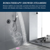 Aromatherapy Shower Steamers Long-lasting Fragrance Nighttime Shower Tablets Bath Bombs for Bathbombs Spa Relaxation Gifts