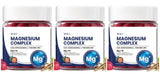 Googeer DeepCalm Magnesium Complex Gummies for Evening Calm Support with Vitamin D3 Zinc Ashwagandha L-Theanine 90 Gummies