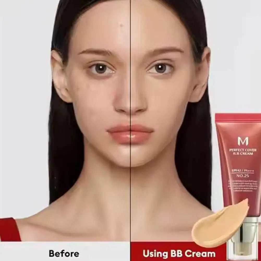 Concealer BB Cream Liquid Foundation CC Cream Matte Full Coverage Moisturizing Brightening Face Base Original Oil Control Makeup