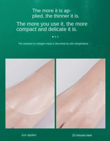 5pcs*30ml Hot Sale Seaweed Collagen Filling Crystal Mask Replenishing Fruit Jelly Skin Transparent Mask Skin Care Masque