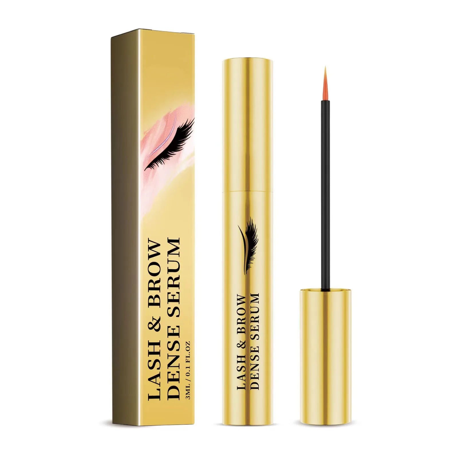 Fast Eyelash Growth Serum Natural Eyelashes Enhancer Longer Thicker Eyebrows Lift Essence Fuller Lashes Eye Care Korean Cosmetic