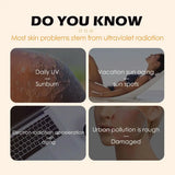 Waterproof Spf50 Sunscreen Loose Powder Sunblock Skin Protective Invisible Pore Solar Blocker Oil Control For Women Face Care