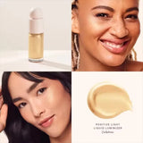 Rare Beauty Light Silky Touch Highlighter Soft Pinch Liquid Blusher Positive Light Lqiuid Luminizer Lasting Oil Control Makeup