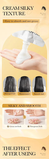 10/30/50/100/400g Magical Keratin Hair Mask 5 Seconds Repair Damaged Frizzy Hair Soft Smooth Shiny Rice Moisturizing Hair Care