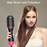 Hot Air Brush Comb Women's Hair Brush Professional Hairdryer Hairbrush Travel Blow Dryer Comb Hair Dryer Brush Electric Comb
