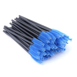 25/50/100 Pcs Eyelash Brushes Mascara Wands Eyelash Makeup Brush Spoolies for Eyebrow Eye Lash Extension Removing Beauty Tools