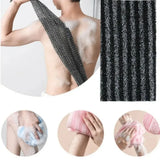 Japanese Nylon Exfoliating Back Rubbing Wash Cloth Body Scrub Towel Shower Sponge Bathroom Accessories
