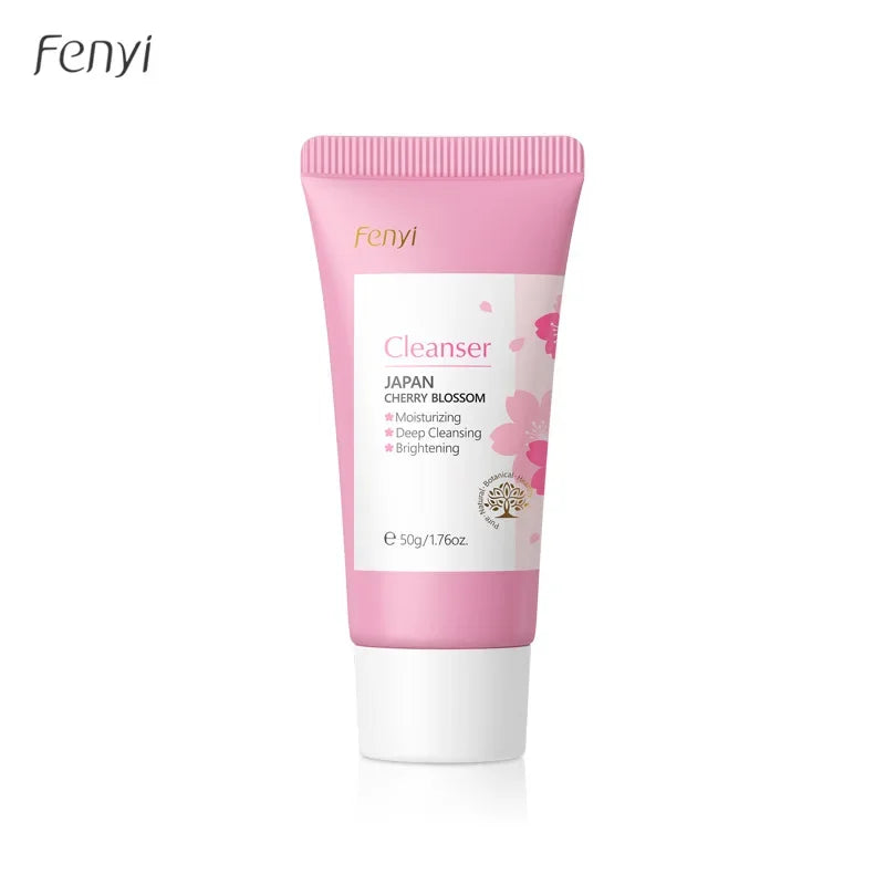 Vitamin C Facial Cleanser Deep Cleansing Moisturizing Blackhead Removal Gentle Foam Hydrating Non-Drying Face Wash Cleanser
