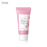 Vitamin C Facial Cleanser Deep Cleansing Moisturizing Blackhead Removal Gentle Foam Hydrating Non-Drying Face Wash Cleanser