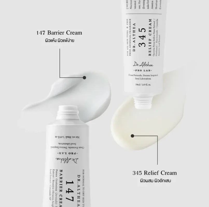 Original Dr.Althea 345 Relief Cream Mist 147 Antioxidant Whitening Cream Moisturizing Intensive Repair Original Essence Mist
