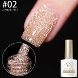 MIANEL Autumn Gel Nail Polish Adhesive Burst Flash Broken Diamond Halloween Christmas Nails Art Kit for Professional Use