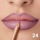 Matte Lip Liner Pencil Nude, Long-Lasting Waterproof, Smudge-Proof, Precise Outline, Smooth Creamy Formula