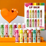 12 PCS/Gift Lip Balm Set 5g Deep Moisturizing and Long-Lasting Moisturizing Exfoliating to Create Hydrated Lips