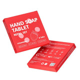 Hand Soap Tablet Refills 8pcs Foaming Hand Wash Tablet Refills Refreshing Fragrance Hand Washing Tool for Business Trip Travel