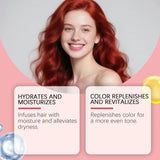 Color Boosting Conditioner Color Depositing Hair Mask Hydrates Enhances Colored Toners for Replenishes Faded Color Hair Care