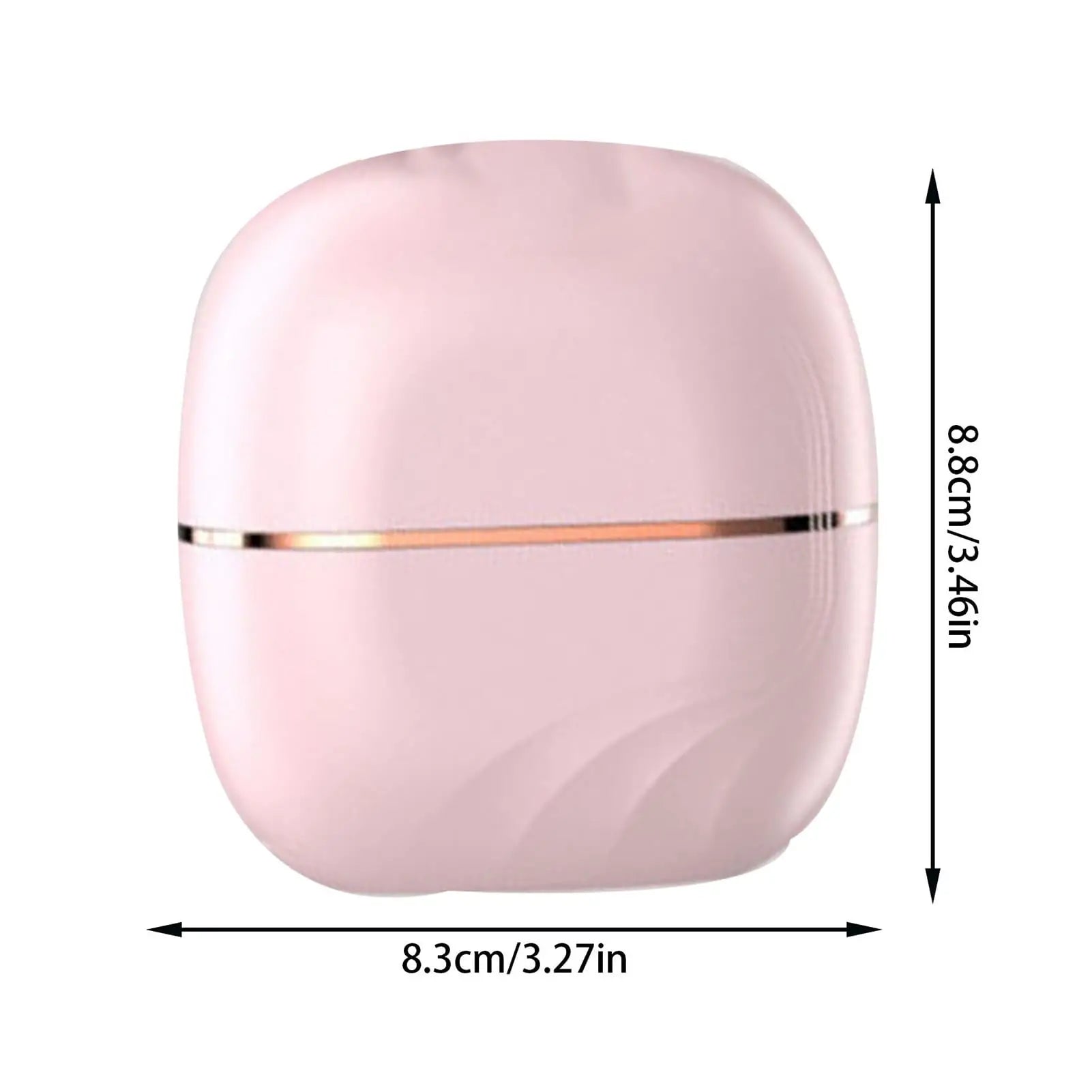 Portable Wireless Straightening Comb Mini USB Rechargeable Hair Straightener Brush Multifunctional Gentle Hair Styling Accessory For Travel Daily Use