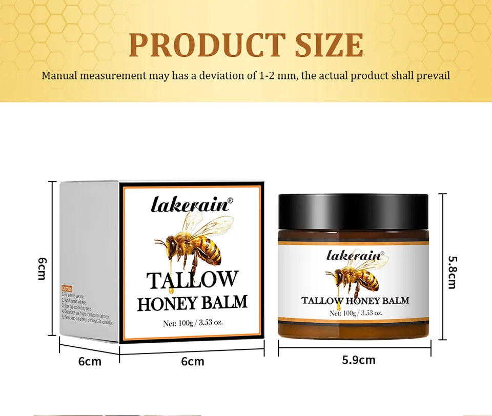 Tallow Honey Balm Specifically For Dryness And Itchiness Skin Moisturizing Beef Tallow Face Cream Body Lotion Face Cream Care