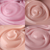 MSHARE 50ml Baby Pink Builder Nails Gel Hema Tpo Free Gel Nail Construction Self Leveling Gel for Nail Extension UV Led