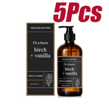 Moisturizing Hand Wash Vanilla Extract Nourishing Liquid Soap Gentle Cleansing Hand Soap for Daily Use Soft Hands Family Care