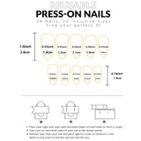 24PCS Almond Press on Nails Medium Fake Nails with Pink Bow Designs Glue on Nails Glossy Acrylic False Nails As Women Girls Fift