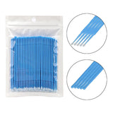 100PCS/Bag Bamboo Eyelash Extension Cleaning Swabs Lash Lift Glue Remover Applicators Microblade Makeup Micro Brushes Tools